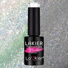 La'Kier Flash Aurora Blaze 3 w 1 efekt: holo, flash, cat eye - lakier hybrydowy 5g