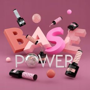 Claresa Base Power 06 (ciemny cover) - bezkwasowa baza budująca do paznokci 5ml