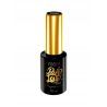 Yoshi Pure Love Top BLACK UV z drobinkami w kształcie serduszek do lakierów hybrydowych 10ml - 4