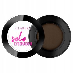 Claresa Solo EyeShadow 108 Espresso matowy cień do powiek głęboki, ciemny brąz 3g