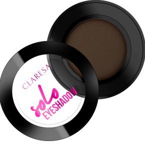 Claresa Solo EyeShadow 108 Espresso matowy cień do powiek głęboki, ciemny brąz 3g