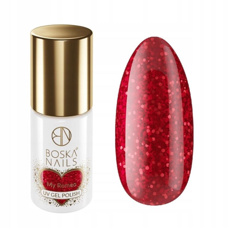 Boska Nails 449 My Romeo kolekcja Crazy in Love - lakier hybrydowy do paznokci 6ml
