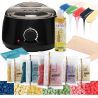 ItalWax Zestaw do depilacji bezpaskowej 5 x wosk twardy + podgrzewacz + preparaty + szpatułki - 1