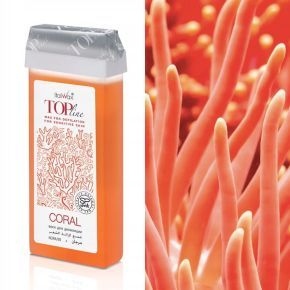 Zestaw do depilacji 2x wosk w rolce (Magnolia, Coral) + podgrzewacz + paski