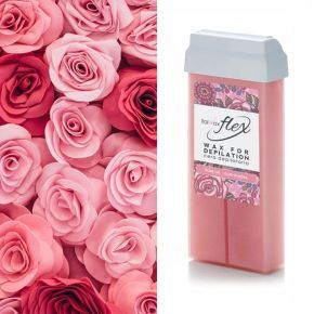 Zestaw do depilacji 2x wosk w rolce (Wine, Rose Oil) + podgrzewacz + paski