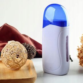 Zestaw do depilacji 2x wosk w rolce (Wine, Rose Oil) + podgrzewacz + paski