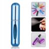 Atomizer do perfum perfumetka z dozownikiem buteleczka 5ml niebieska - 1