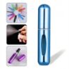 Atomizer do perfum perfumetka z dozownikiem buteleczka 5ml niebieska - 2