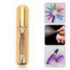 Atomizer do perfum perfumetka z dozownikiem buteleczka 5ml złota - 1