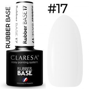 Claresa Baza Rubber 17 kolorowa hybrydowa baza kauczukowa 5g