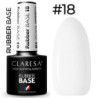 Claresa Baza Rubber 18 kolorowa hybrydowa baza kauczukowa 5g - 9