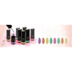 Boska Nails 452 Berry Friend kolekcja Pastel Fruit kolorowy lakier hybrydowy 6ml