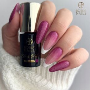 Boska Nails 452 Berry Friend kolekcja Pastel Fruit kolorowy lakier hybrydowy 6ml