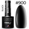 Claresa Black 900 kolorowy lakier hybrydowy 5g - 1