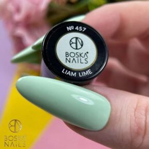 Boska Nails 457 Liam Lime kolekcja Pastel Fruit kolorowy lakier hybrydowy 6ml