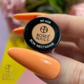 Boska Nails 458 Bon Nectarine kolekcja Pastel Fruit kolorowy lakier hybrydowy 6ml