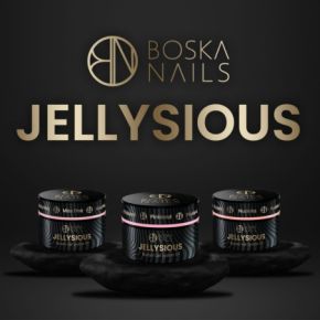 Boska Nails Jellysious Barbinella 30ml jasno różowy żel budujący do paznokci galaretka Builder Gel System UV