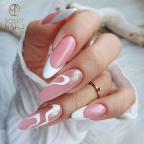 Boska Nails Jellysious Barbinella 30ml jasno różowy żel budujący do paznokci galaretka Builder Gel System UV