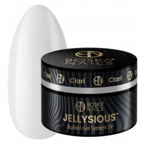 Boska Nails Jellysious Clari 15ml przezroczysty żel budujący do paznokci galaretka Builder Gel System UV