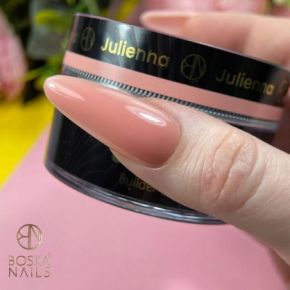 Boska Nails Jellysious Julienna 15ml jasno brzoskwiniowy żel budujący do paznokci galaretka Builder Gel System UV