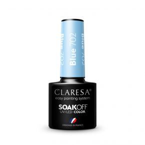 Claresa Blue702 kolorowy lakier hybrydowy 5g