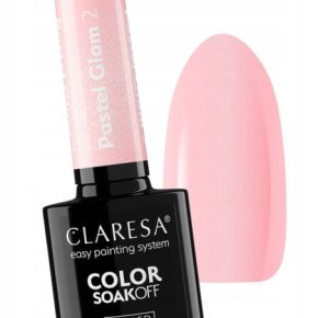 Claresa Pastel Glam 2 pastelowy lakier hybrydowy 5g