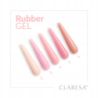 Claresa Rubber Gel 4 budujący żel do przedłużania paznokci średni malinowy róż 90g - 8