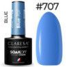 Claresa Blue707 kolorowy lakier hybrydowy 5g - 1