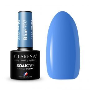 Claresa Blue707 kolorowy lakier hybrydowy 5g
