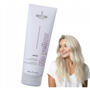 Envie Tecnic Mask No Yellow 250ml fioletowa maska do włosów blond