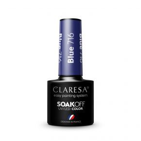 Claresa Blue716 kolorowy lakier hybrydowy 5g