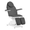 Fotel kosmetyczny elektryczny Sillon Basic pedi 3 siln. szary - 1