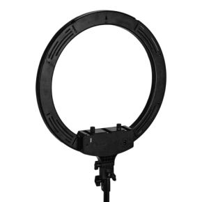 GLOW lampa pierścieniowa ring 18" RGB bsc ze statywem 45W