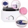 ItalWax Zestaw do depilacji - podgrzewacz 100W + 2x wosk twardy 500g + preparaty + szpatułki + talk - 3