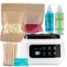 ItalWax Zestaw do depilacji - podgrzewacz 120W + 2x wosk twardy 250g + preparaty + szpatułki + talk - 1