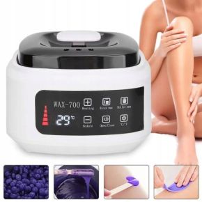 ItalWax Zestaw do depilacji - podgrzewacz 120W + 2x wosk twardy 250g + preparaty + szpatułki + talk