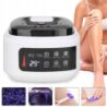 ItalWax Zestaw do depilacji - podgrzewacz 120W + 2x wosk twardy 250g + preparaty + szpatułki + talk - 3