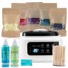 ItalWax Zestaw do depilacji - podgrzewacz 120W + 5x wosk twardy 100g + preparaty + szpatułki + talk - 2