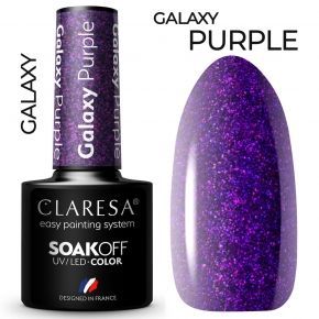 Claresa Galaxy Purple kolorowy lakier...