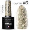 Claresa Glitter 3 kolorowy lakier hybrydowy 5g - 1