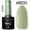 Claresa Green 800 kolorowy lakier hybrydowy 5g - 1