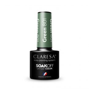 Claresa Green 801 kolorowy lakier...