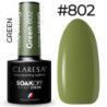Claresa Green 802 kolorowy lakier hybrydowy 5g - 1