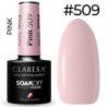 Claresa Pink 509 kolorowy lakier hybrydowy 5g - 1