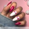 Claresa Pink 524 kolorowy lakier hybrydowy 5g - 5
