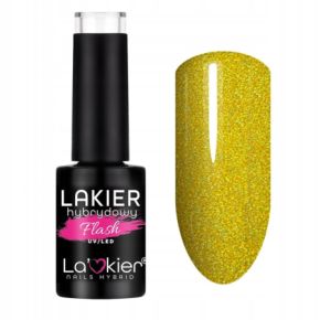 La'kier Shine Burst Flash Neon 1 neonowy lakier hybrydowy z efektem flash 5g