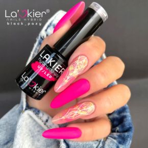 La'kier Shine Burst Flash Neon 1 neonowy lakier hybrydowy z efektem flash 5g