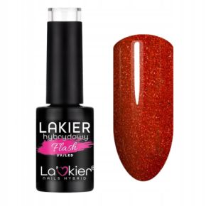 La'kier Shine Burst Flash Neon 6 neonowy lakier hybrydowy z efektem flash 5g