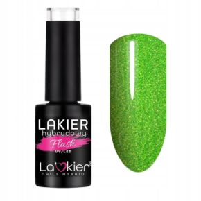 La'kier Shine Burst Flash Neon 8 neonowy lakier hybrydowy z efektem flash 5g