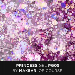 Makear Żel do zdobień paznokci Princess Gel Pink PG05 5ml